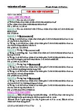 Chuyên đề luyện thi Đại học môn Toán Giải tích và tổ hợp - Lê Quang Chiến